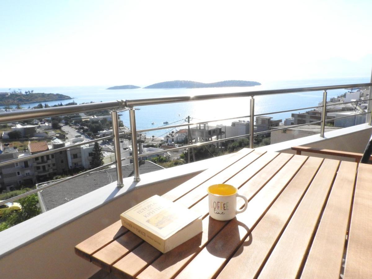 Elea Sea View Apartment In Ag. Nikolaos Agios Nikolaos  Ngoại thất bức ảnh